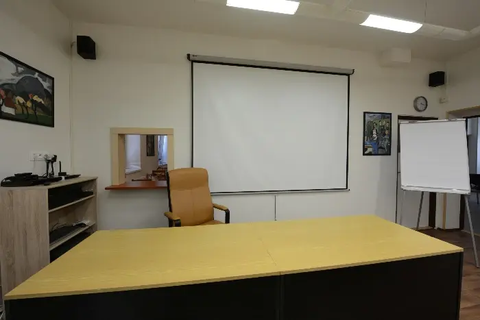 Školící sál – detail techniky